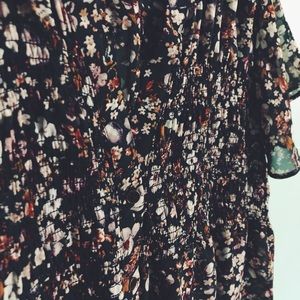 floral blouse